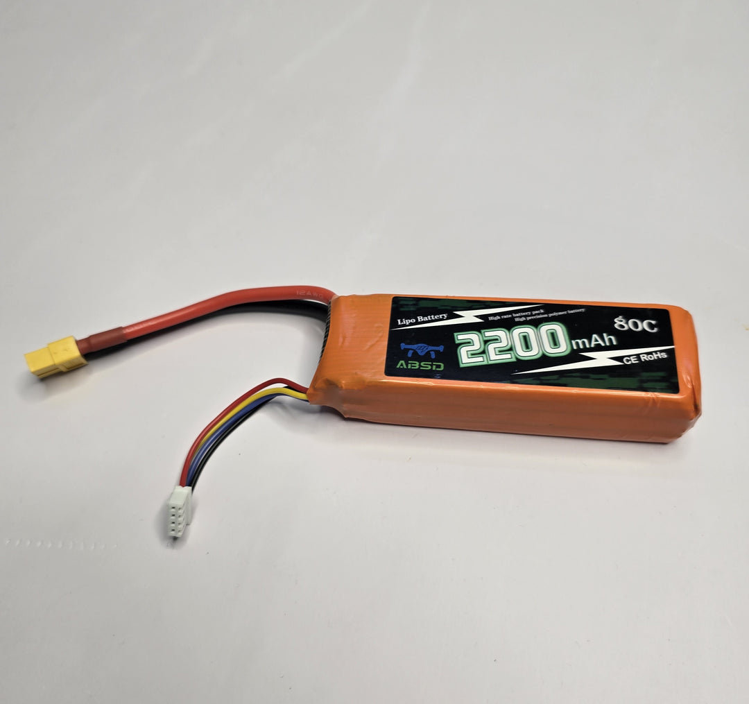 Lipo battery 2200mAh 80C